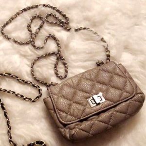 Steve Madden Taupe Crossbody Purse